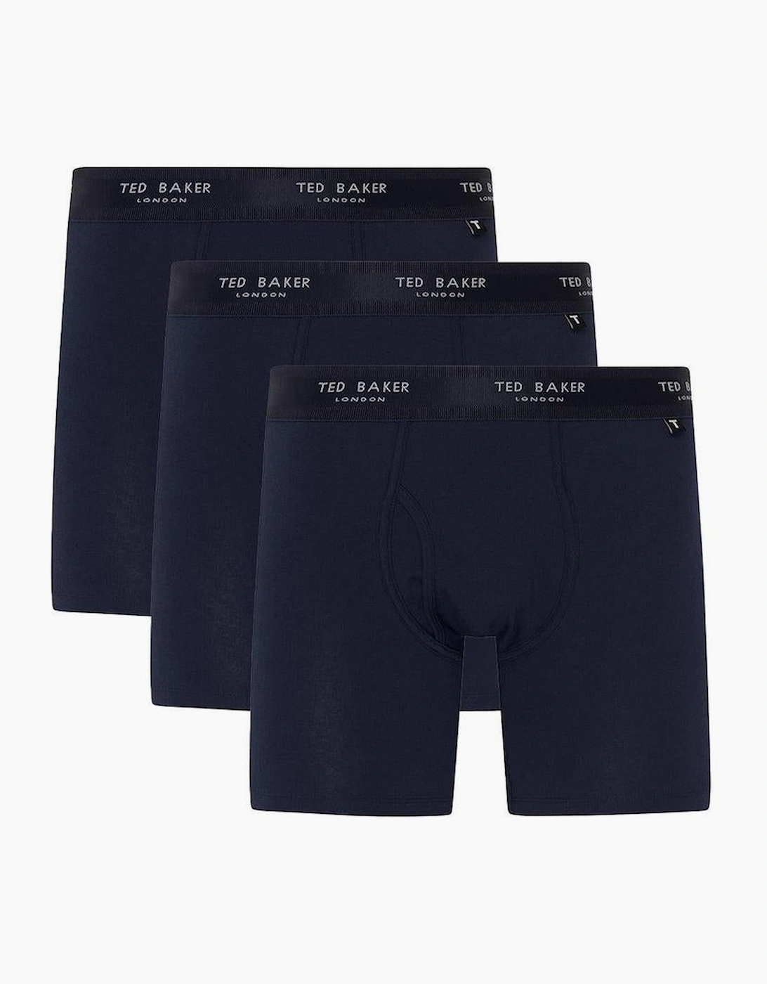 Ted Baker Men's Black 3-Pack Core Boxer Briefs, Navy - : 32/33/32 Medium