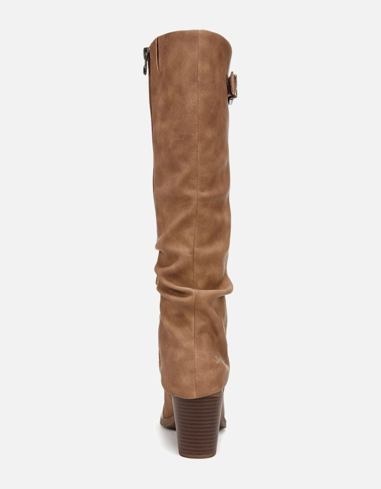 Carefree Cuff Knee High Boots
