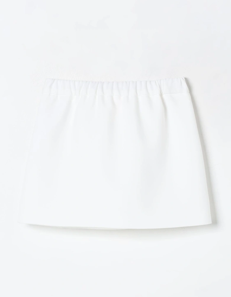 Girls ALine Skirt Bow Detail