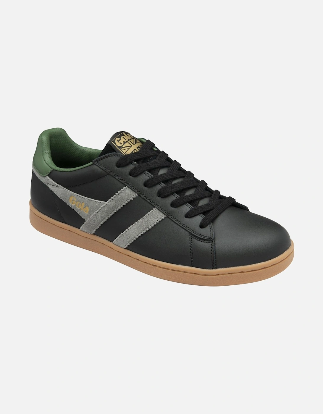 Equipe II Leather Mens Trainers, 5 of 4
