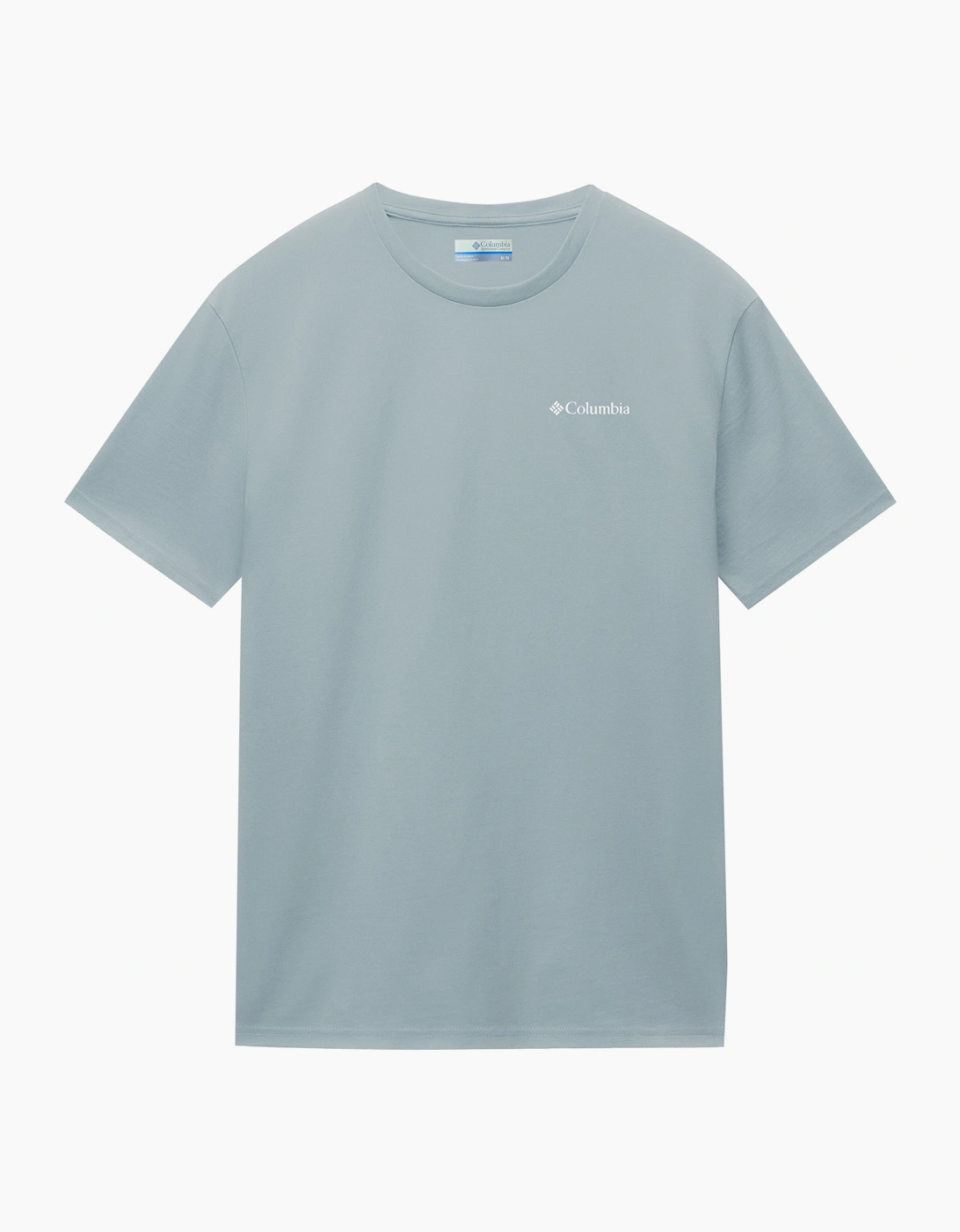Columbia Men's Columbia Basic Small Chest Logo T-Shirt - Blue