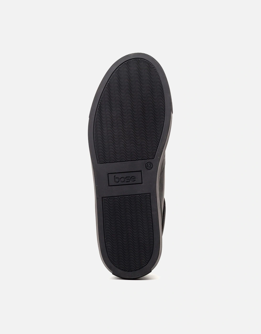 London Dalston Leather Men's Black Moccasins Shoes