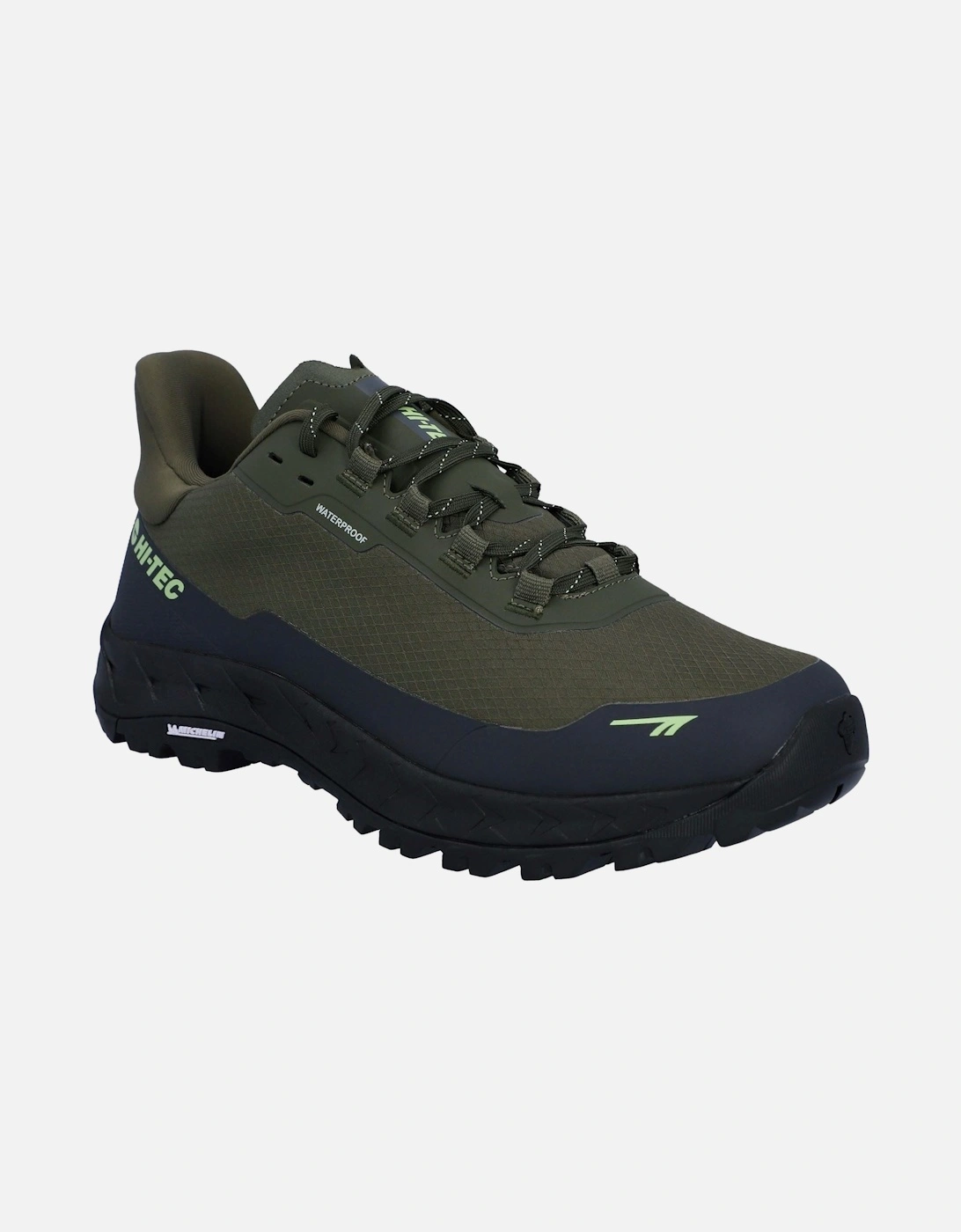 ALTITUDE LITE WP Polyester Men's Olive Night/Charcoal Grey/Lime Hiking Boots, 7 of 6