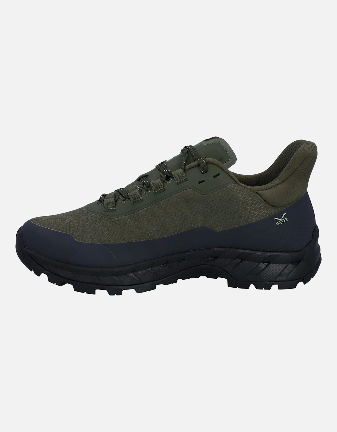ALTITUDE LITE WP Polyester Men's Olive Night/Charcoal Grey/Lime Hiking Boots