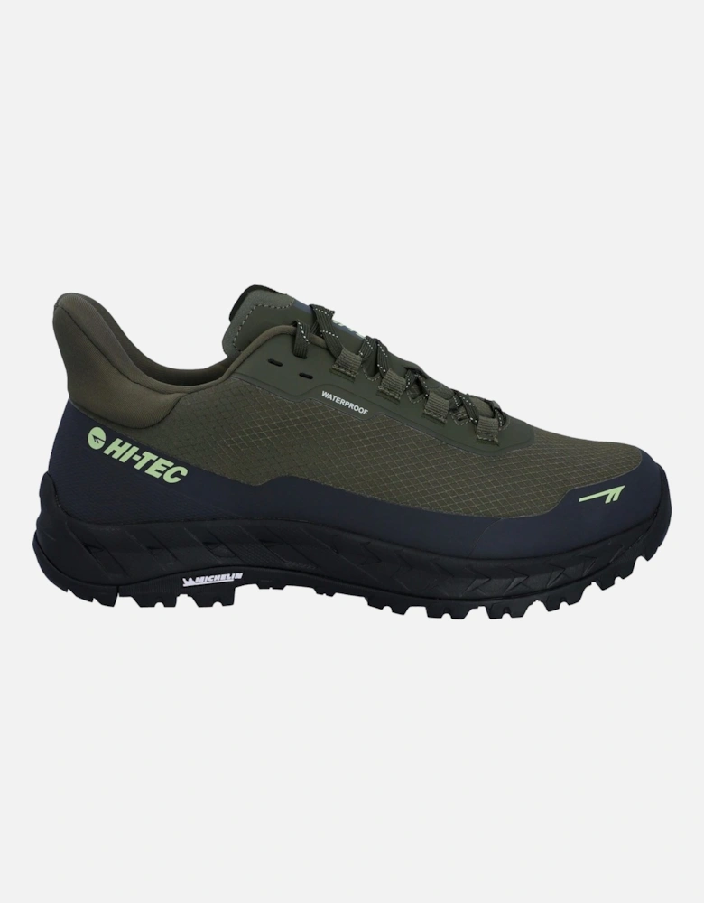 ALTITUDE LITE WP Polyester Men's Olive Night/Charcoal Grey/Lime Hiking Boots