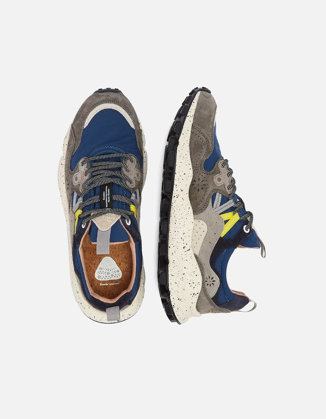 Yamano Suede Men's Grey Trainers