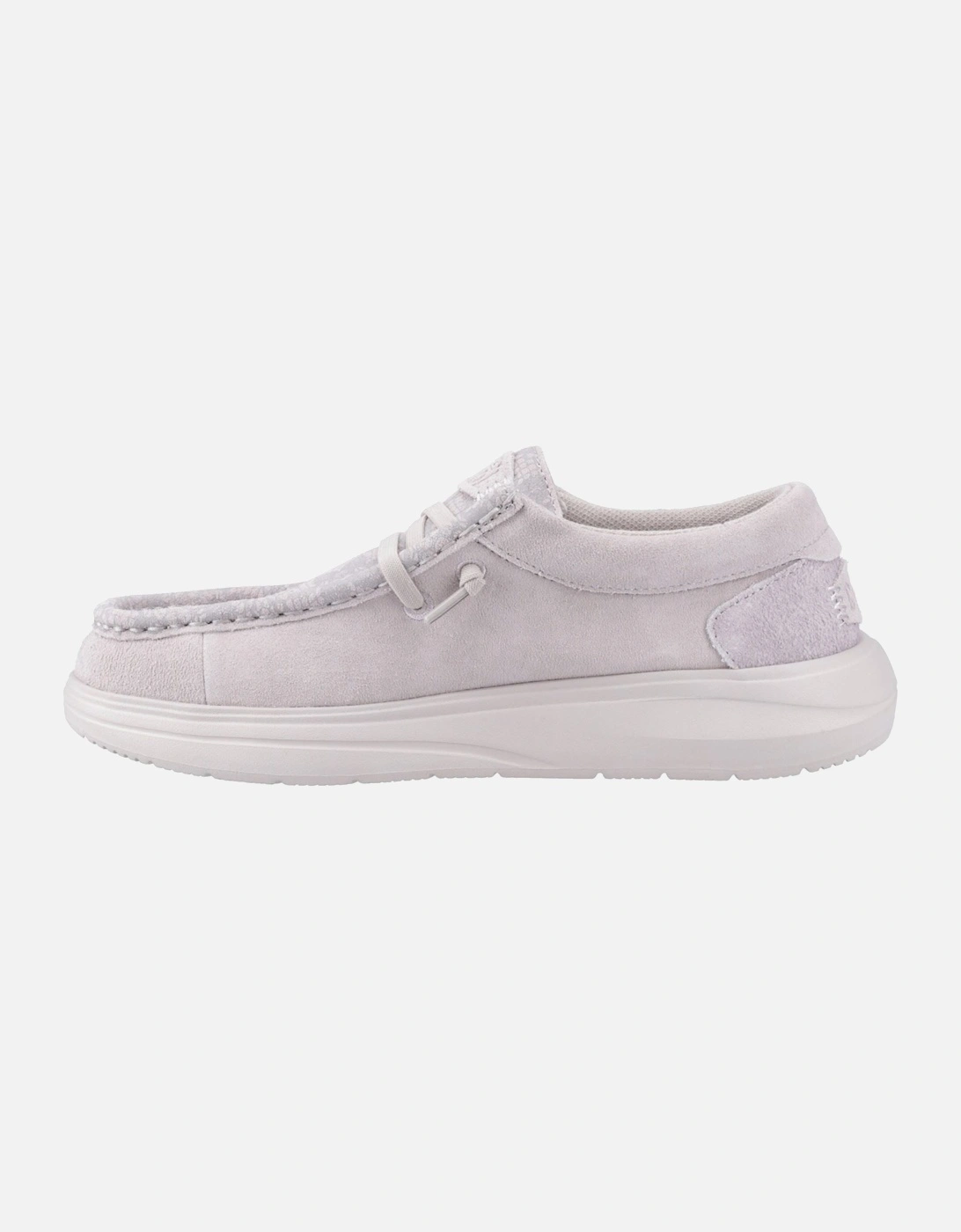 HEYDUDE Wendy COMF Suede Women's Lilac Moccasins Shoes