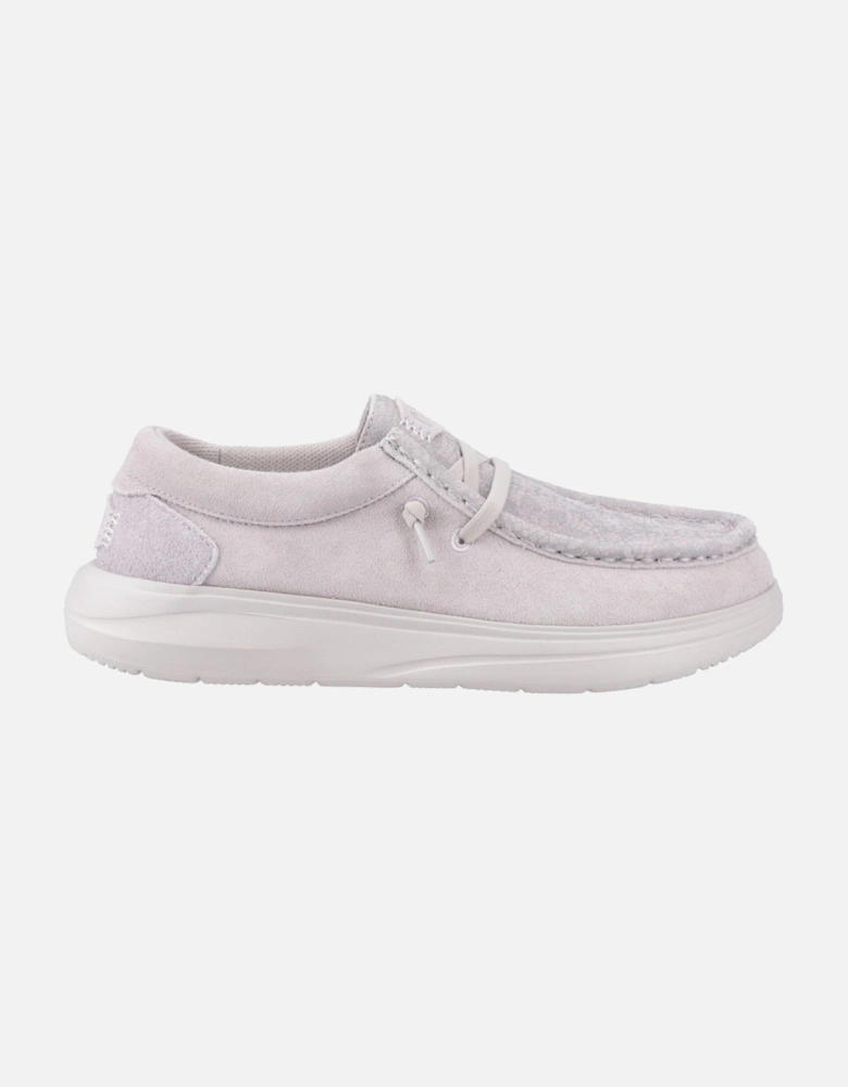 HEYDUDE Wendy COMF Suede Women's Lilac Moccasins Shoes