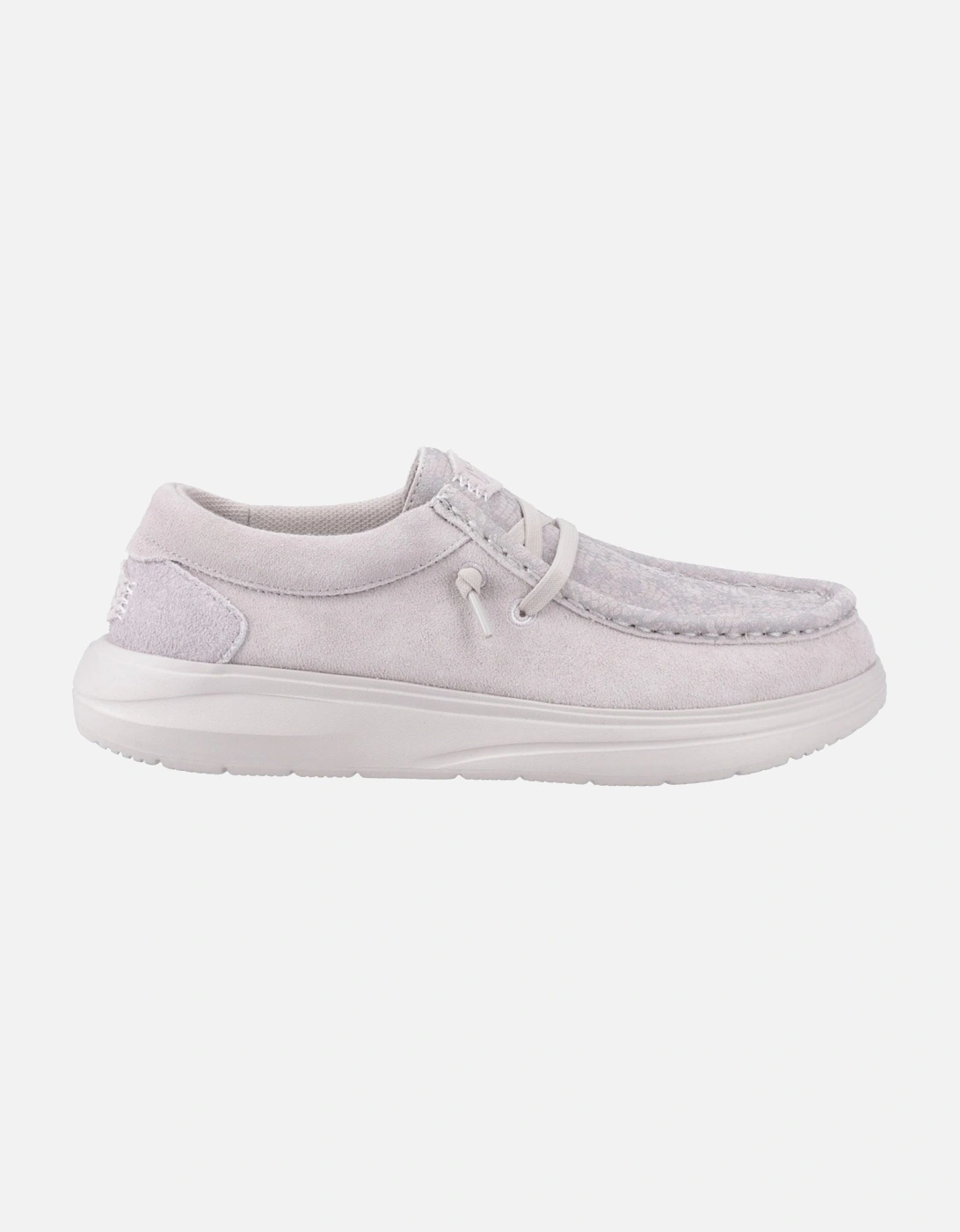 HEYDUDE Wendy COMF Suede Women's Lilac Moccasins Shoes