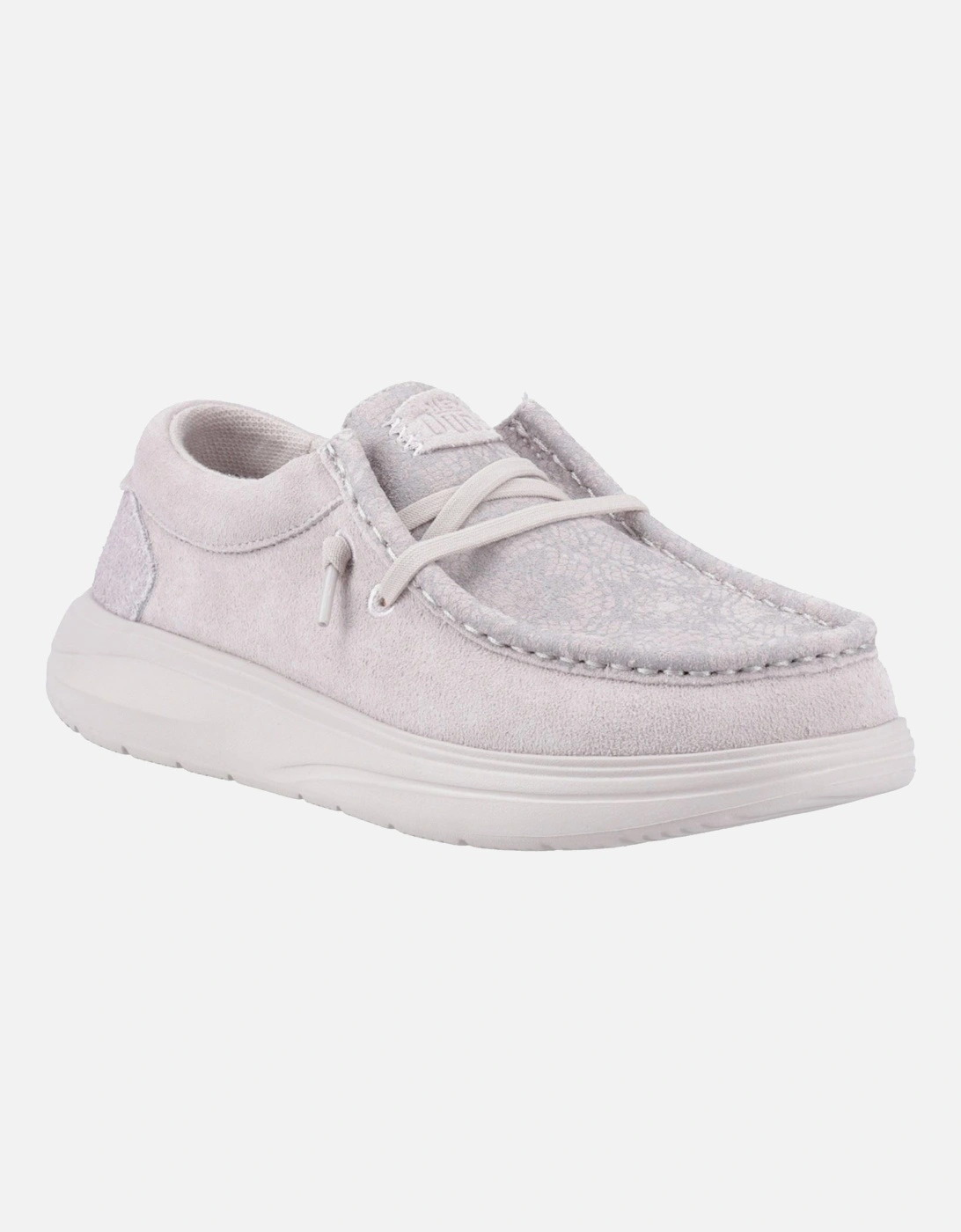 HEYDUDE Wendy COMF Suede Women's Lilac Moccasins Shoes, 6 of 5