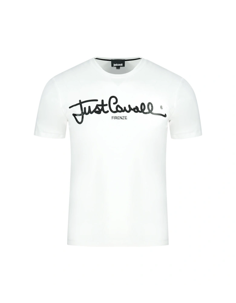 Logo Signature White T-Shirt