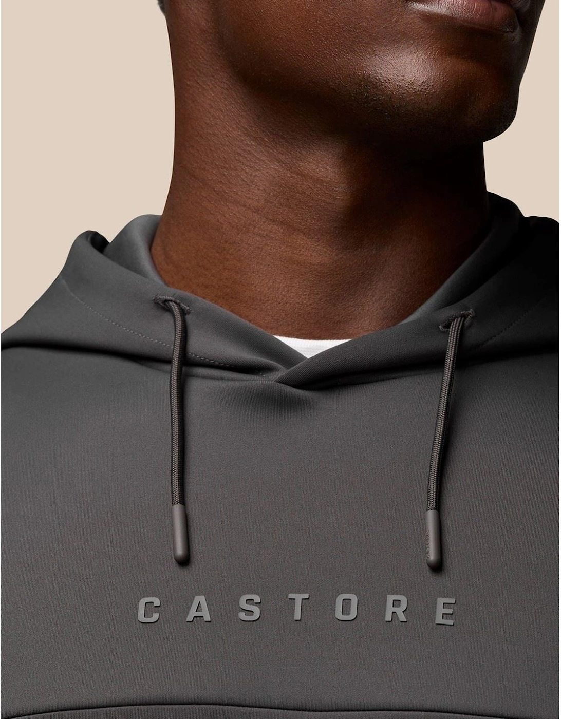 Scuba Hoody Polyester Men's Grey Hooded Sweatshirt