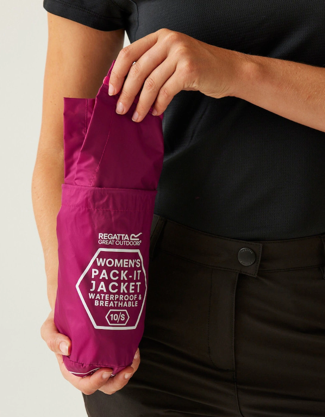 Womens Ladies Pack It Jacket III Waterproof Durable Jacket
