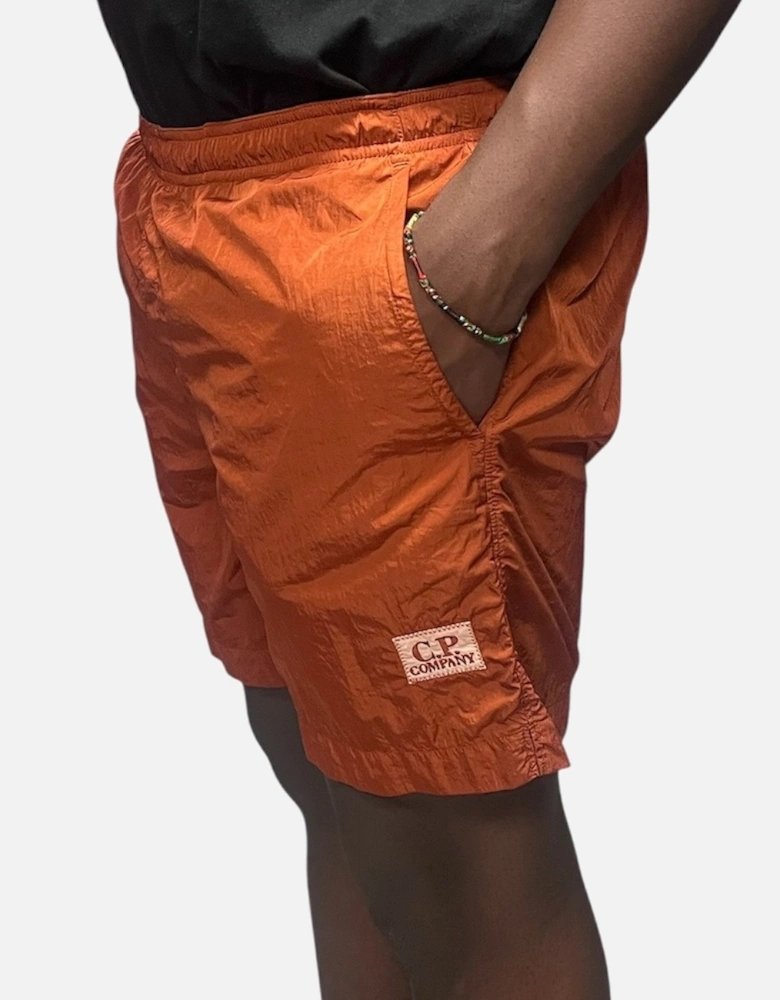 Chrome Swim Short - Burnt Ochre