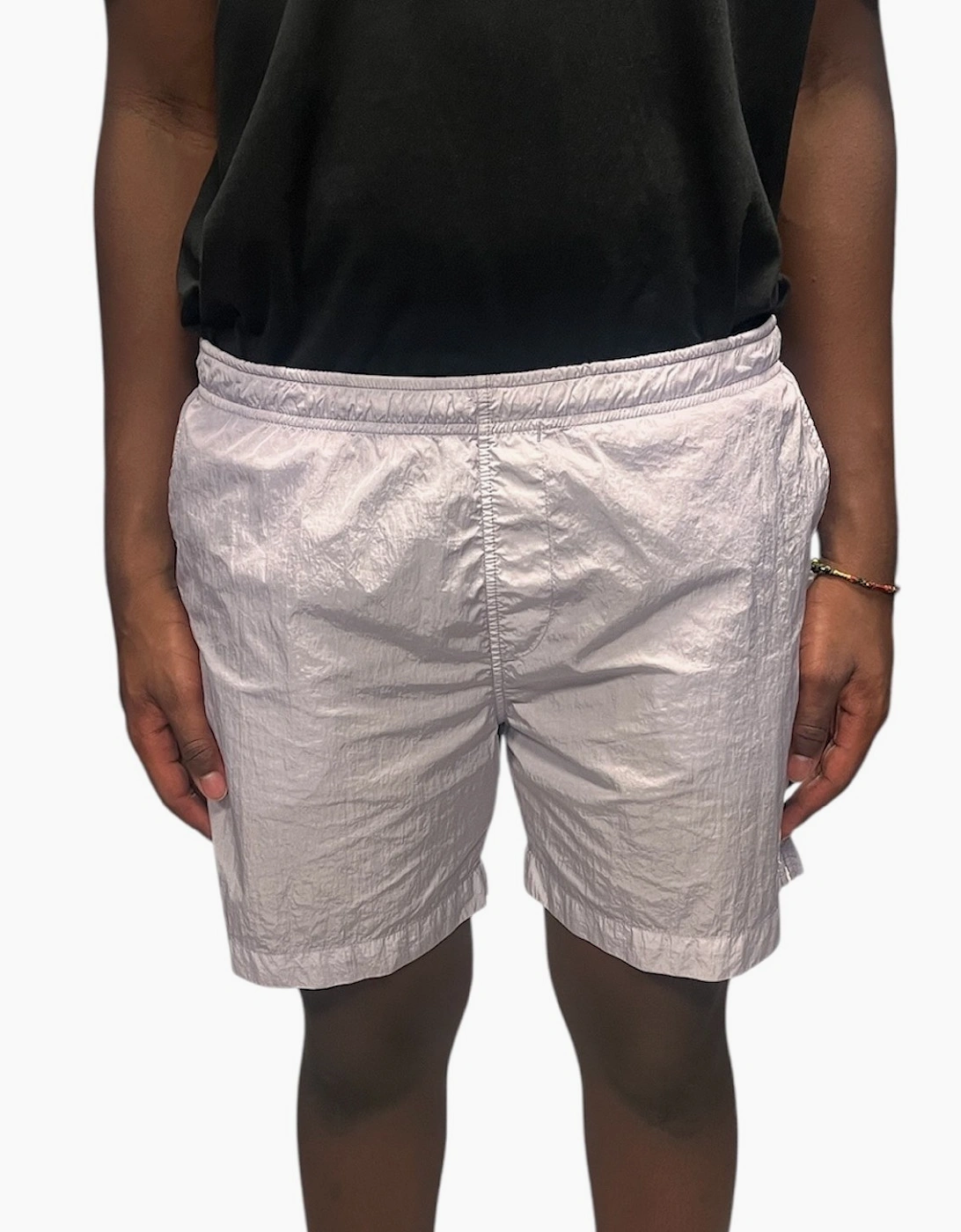 Cp Company Men's Flat Nylon Swim Short - Cosmic Sky Violet - Size: 36/37