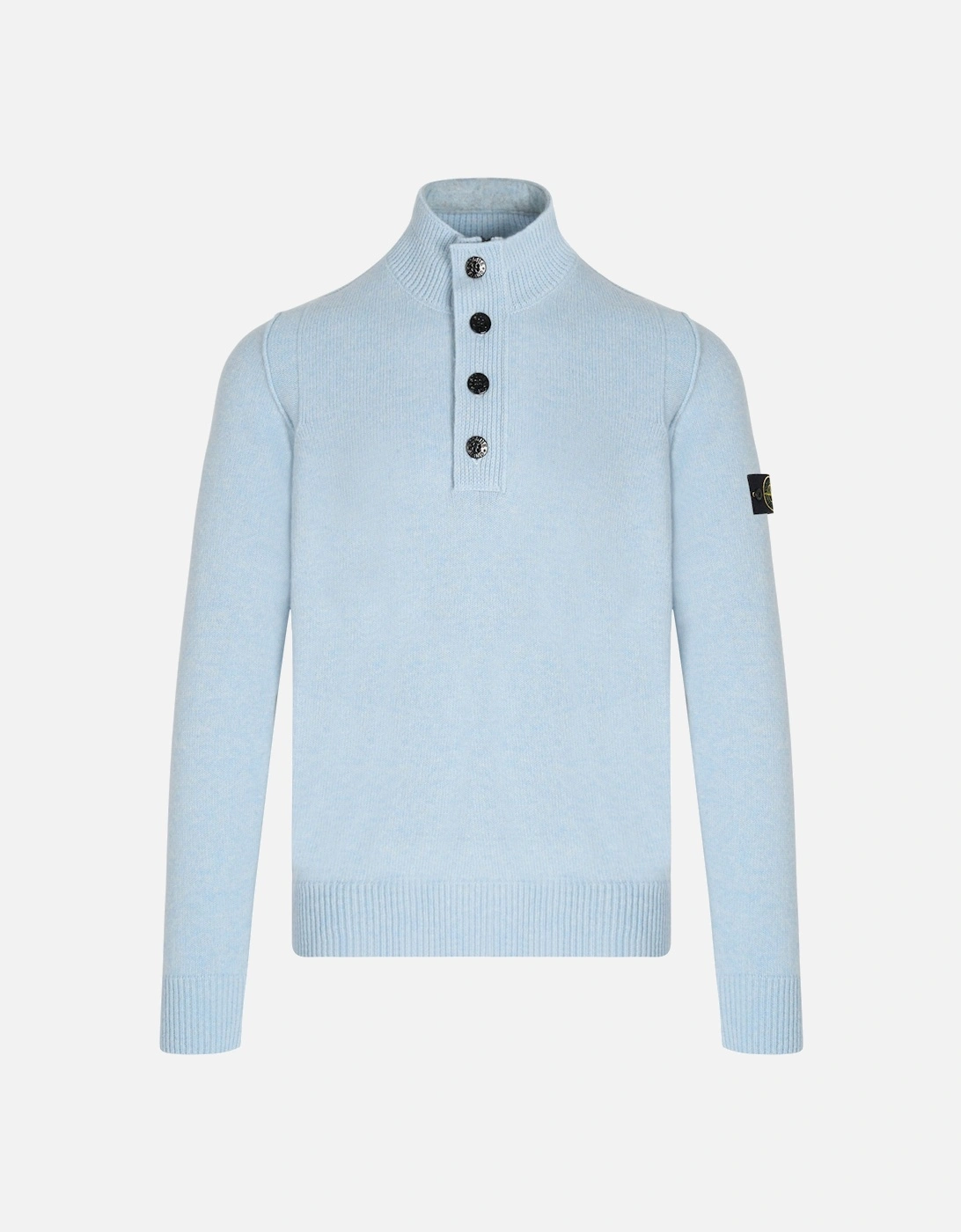 Quarter Button Sweater Blue, 4 of 3