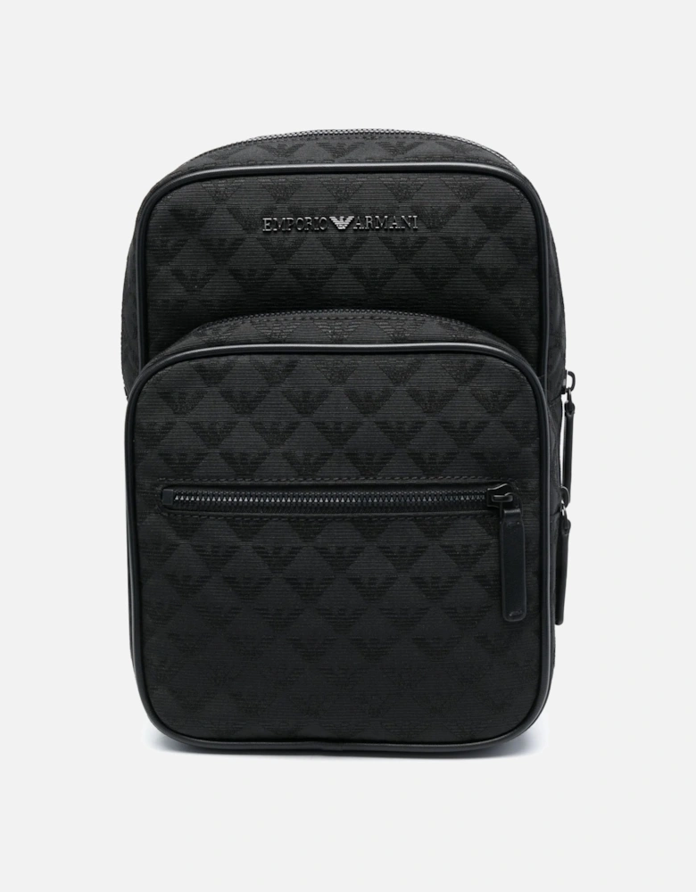One Shoulder Backpack Black
