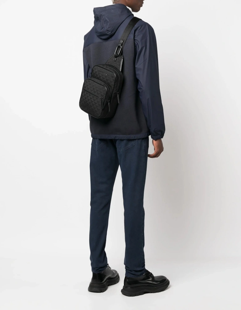 One Shoulder Backpack Black