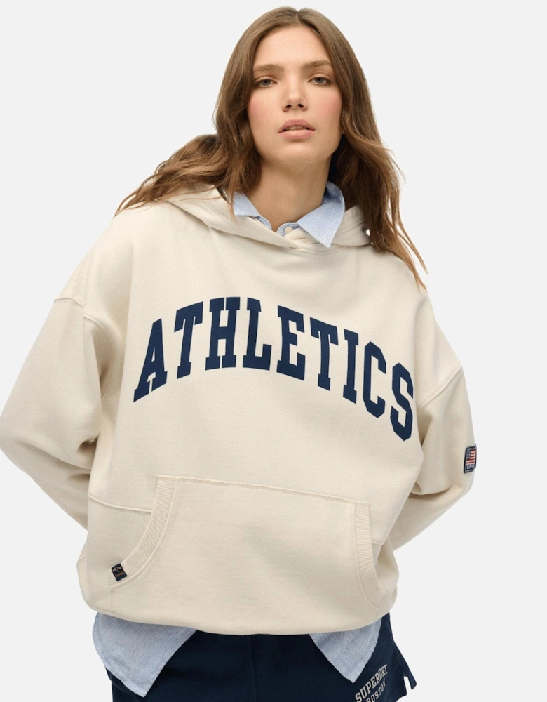 Womens Athletic Essentials Relaxed Hoodie