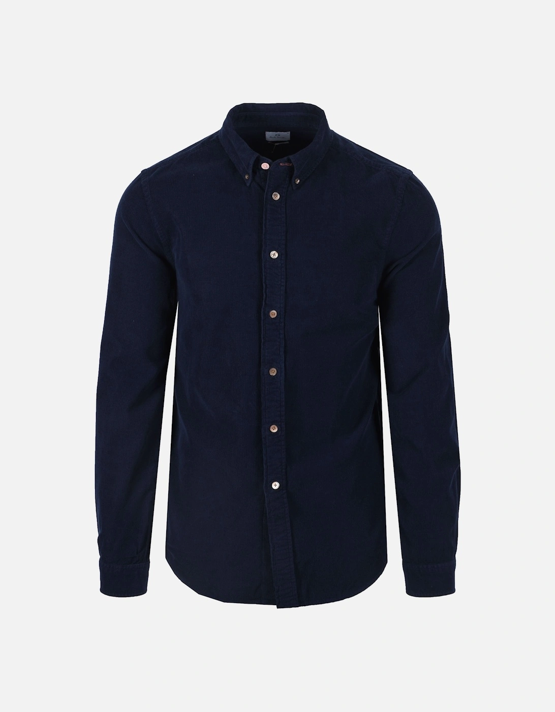 Tailored Corduroy Shirt Dark Navy, 4 of 3