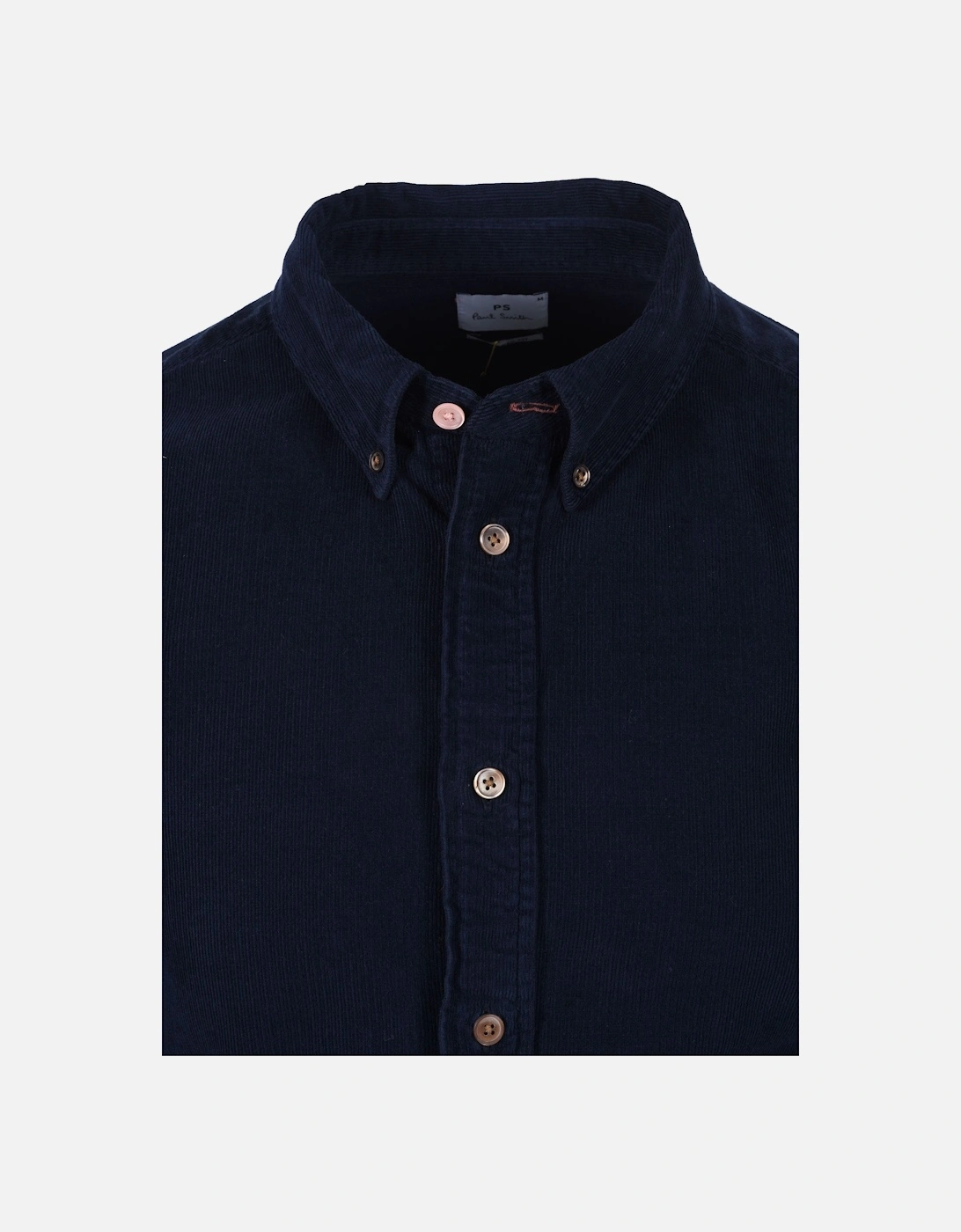 Tailored Corduroy Shirt Dark Navy