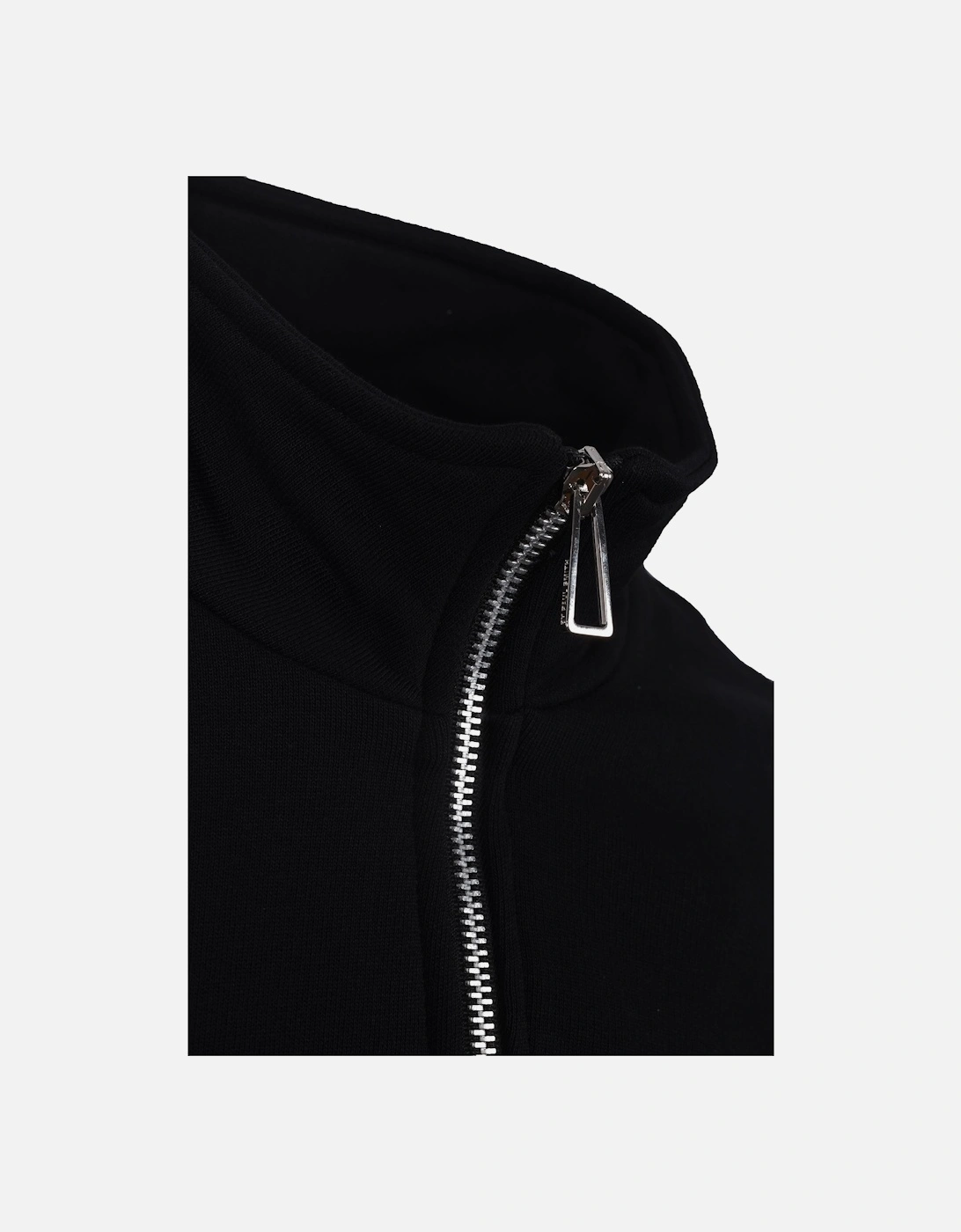 Reg Fit Half Zip Sweatshirt Black