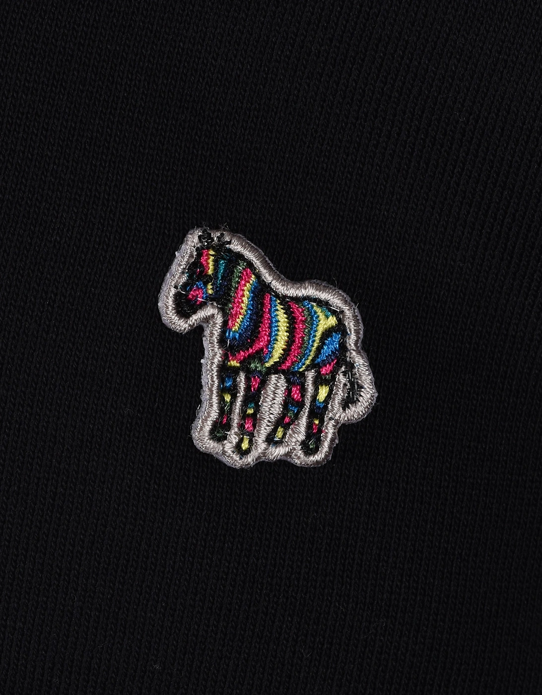 Reg Fit Half Zip Sweatshirt Black