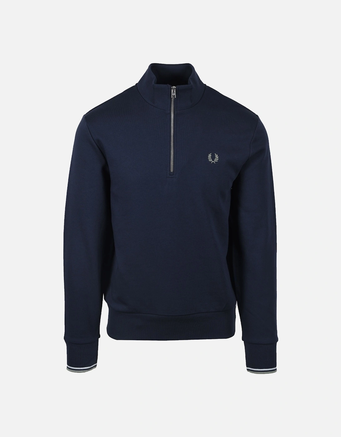 Half Zip Sweatshirt Dark Airforce/Lilac/Bayleaf, 5 of 4