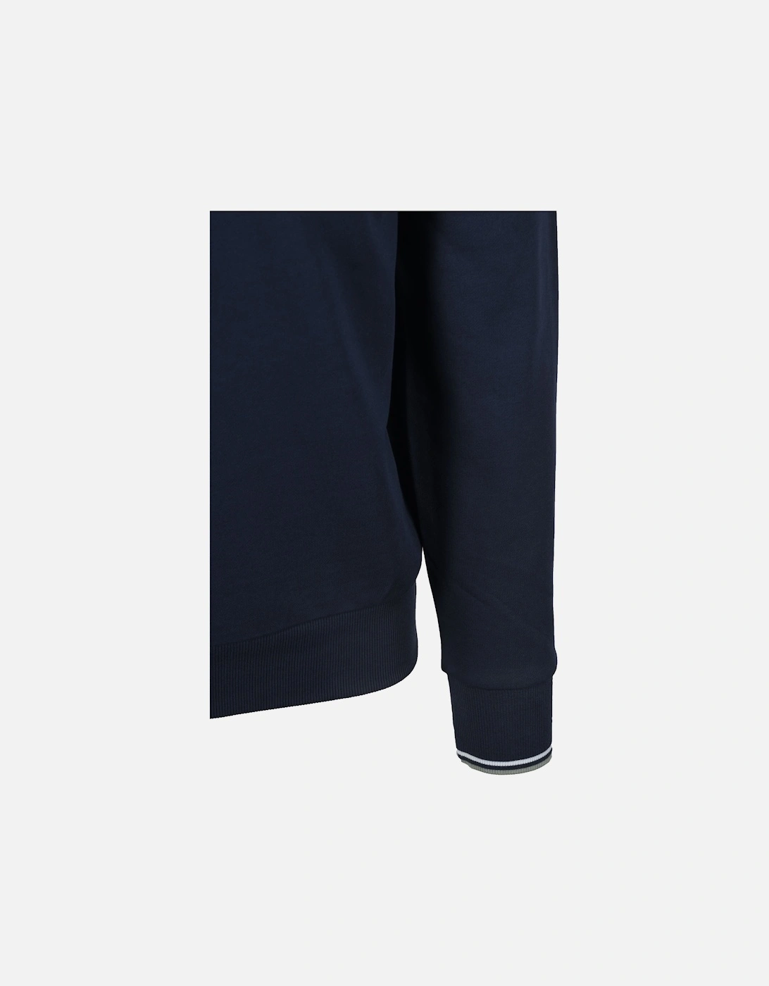Half Zip Sweatshirt Dark Airforce/Lilac/Bayleaf
