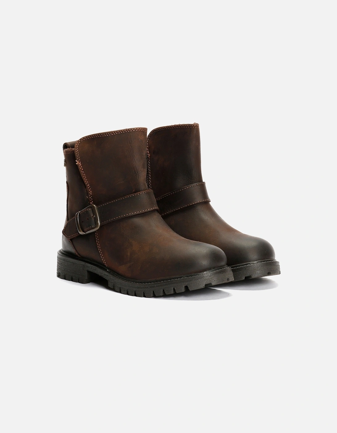 Wakely Leather Women's Brown Boots, 9 of 8