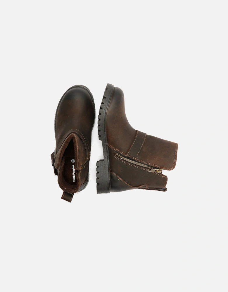 Wakely Leather Women's Brown Boots