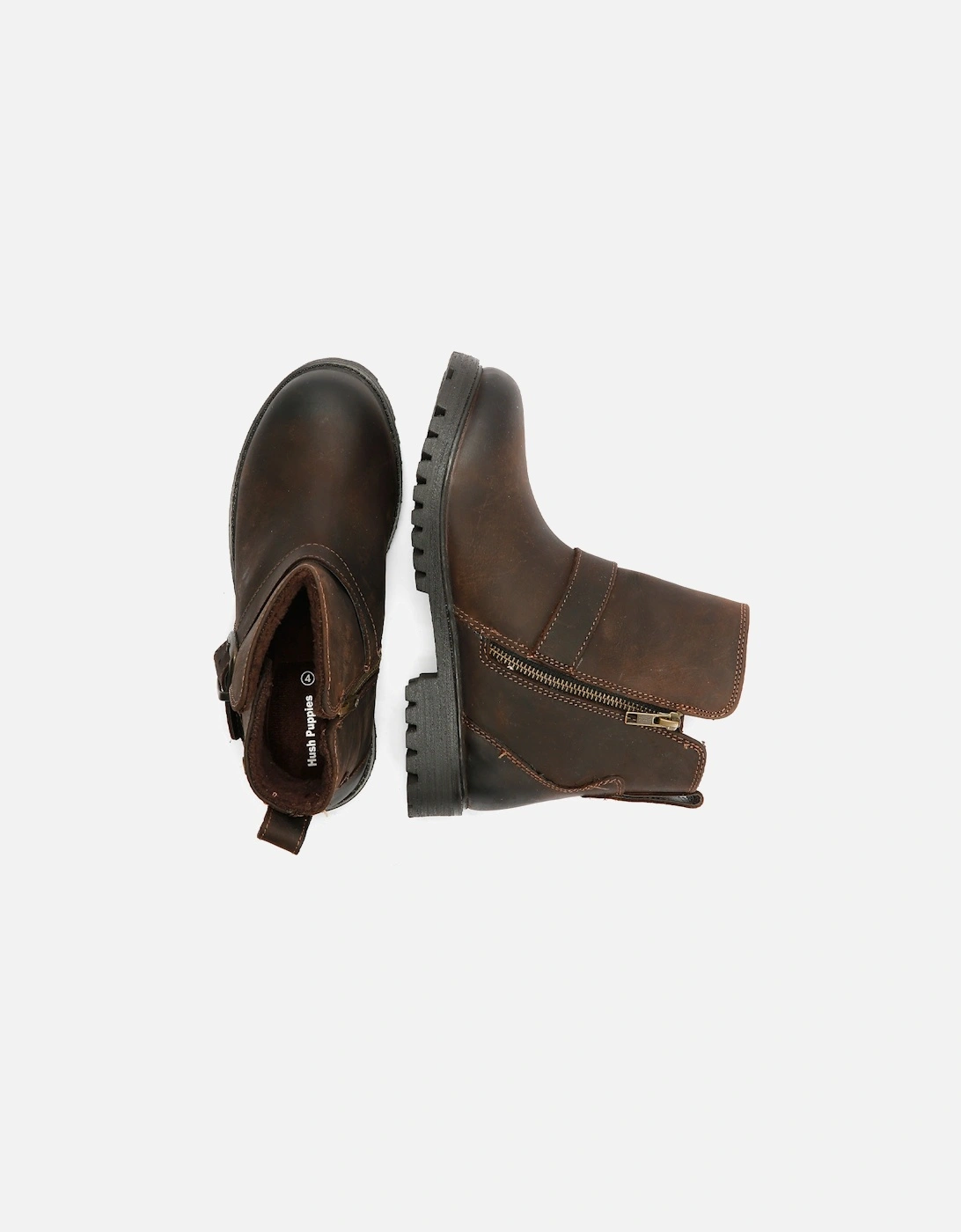 Wakely Leather Women's Brown Boots