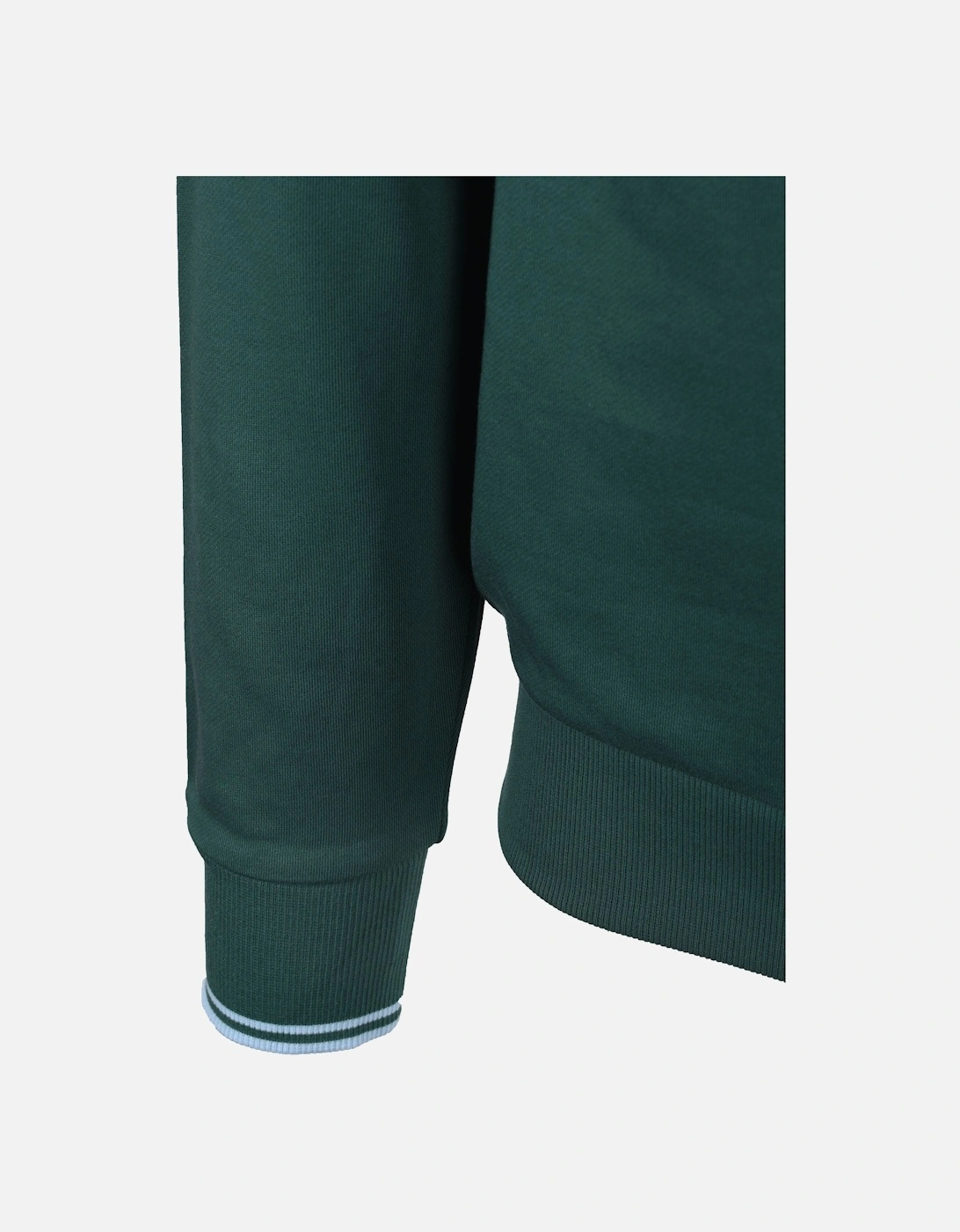 Crew Neck Sweatshirt Sport Green/Track Blue