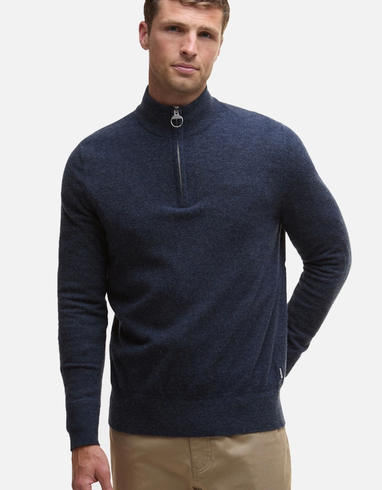 Waterbury Half Zip Knitwear Navy