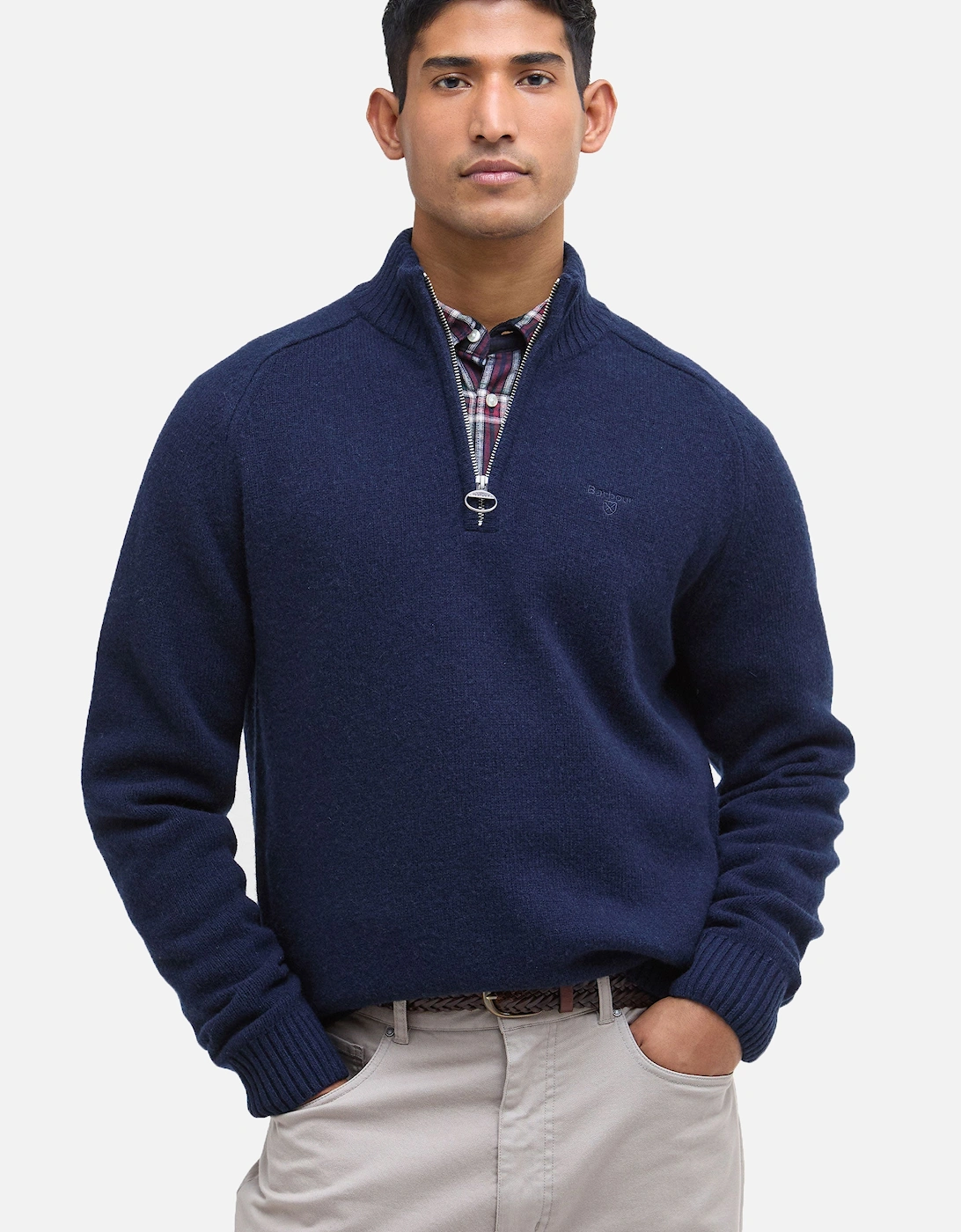 Grangetown Half Zip Sweatshirt Navy