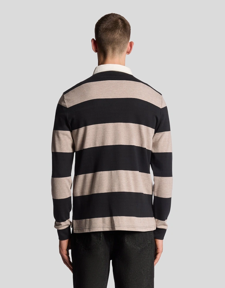 Striped Cotton Rugby Shirt