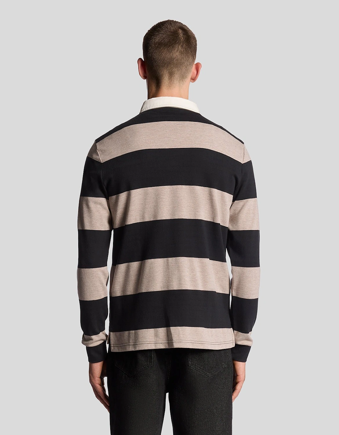 Striped Cotton Rugby Shirt