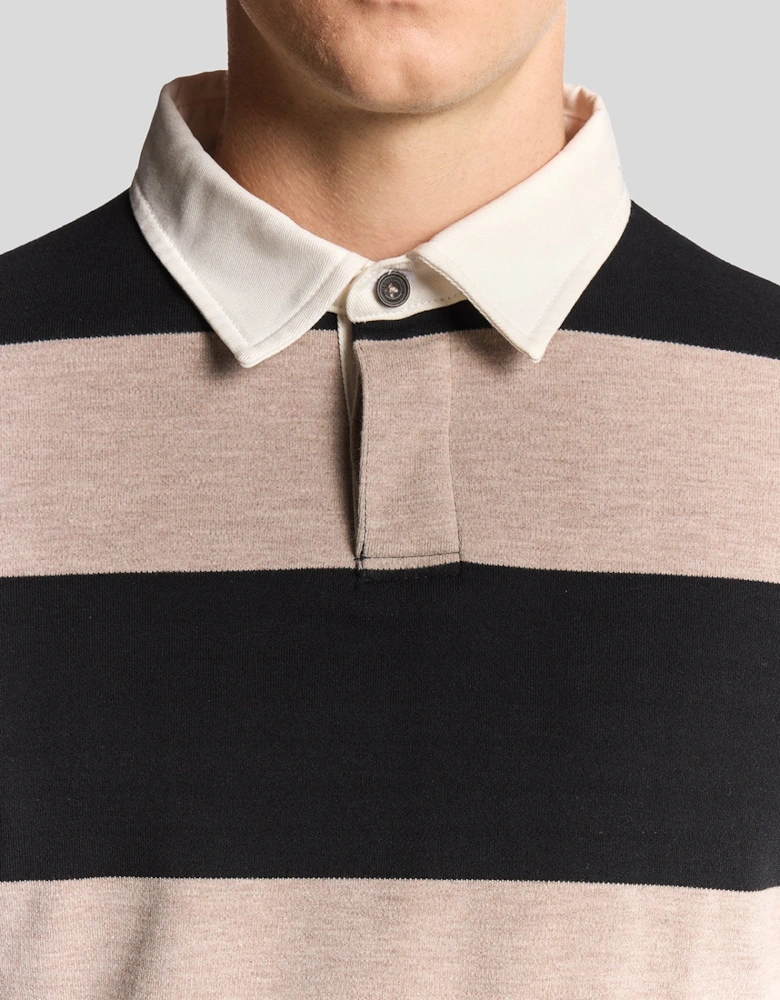 Striped Cotton Rugby Shirt
