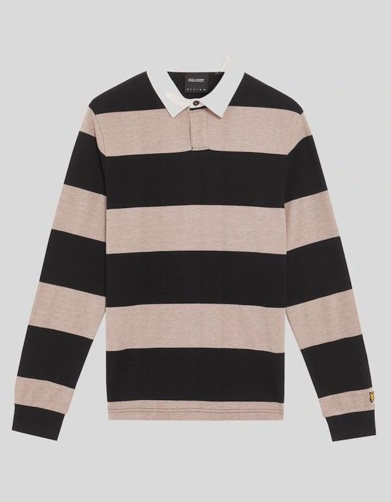 Striped Cotton Rugby Shirt