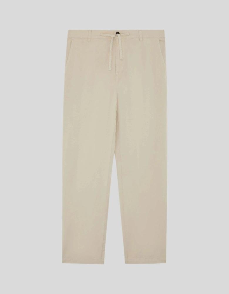 Drawstring Tapered Chino