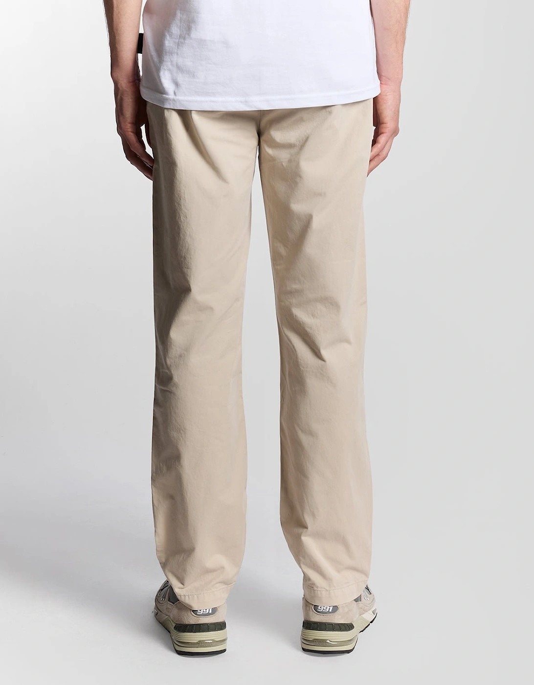 Drawstring Tapered Chino