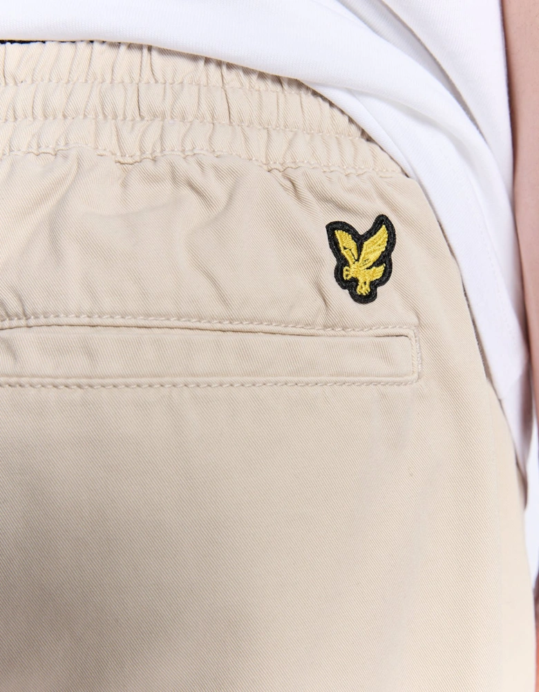 Drawstring Tapered Chino