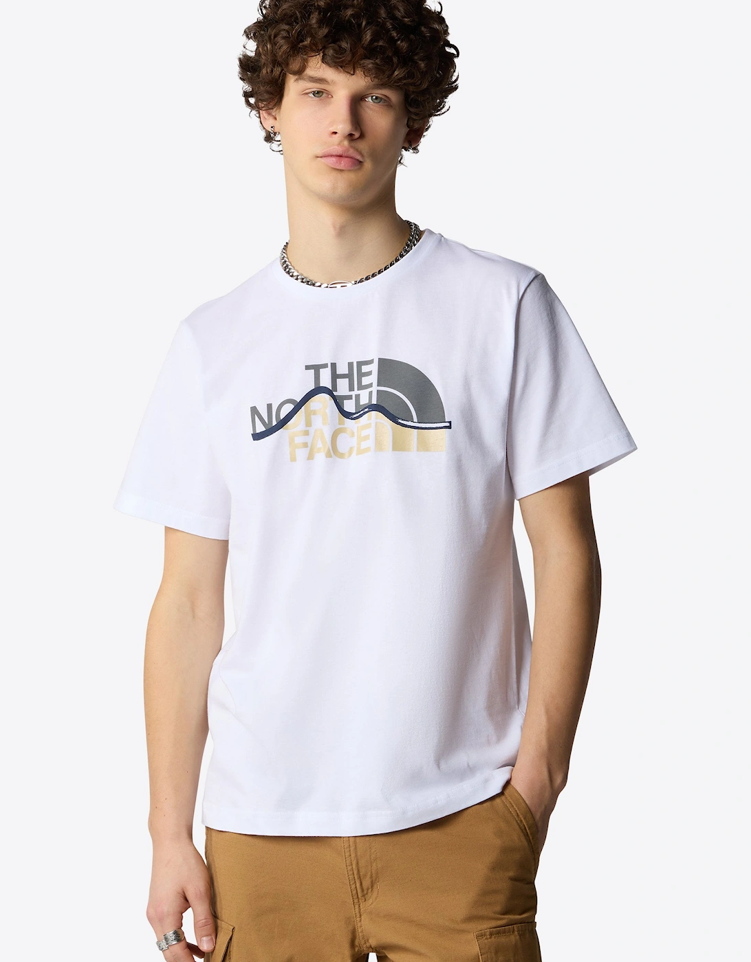 Mountain Line White T-Shirt, 4 of 3