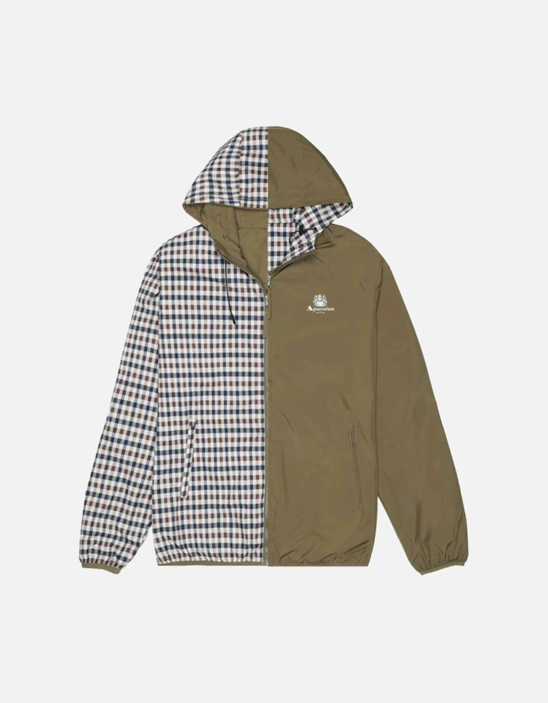 Active Hooded Reversible Sailor Jacket - Army Green