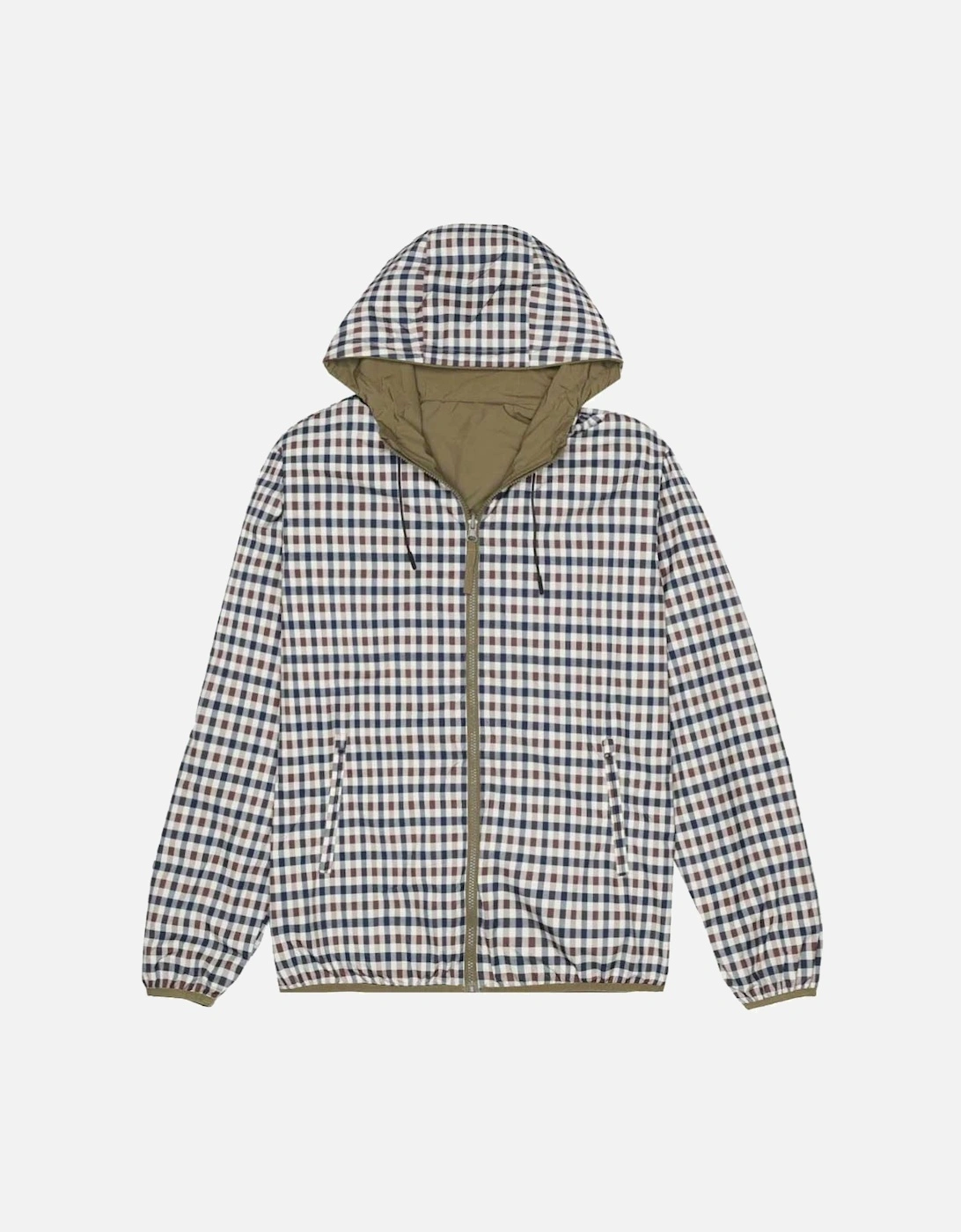 Active Hooded Reversible Sailor Jacket - Army Green