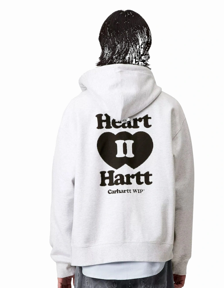 Hooded Heart II Hartt Zip Sweatshirt Ash Heather