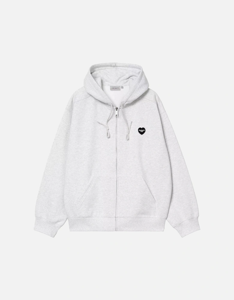 Hooded Heart II Hartt Zip Sweatshirt Ash Heather
