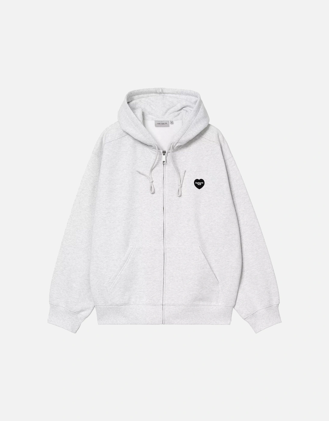Hooded Heart II Hartt Zip Sweatshirt Ash Heather, 5 of 4