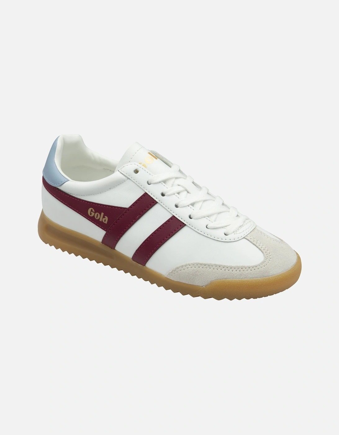Torpedo Leather Womens Trainers, 5 of 4