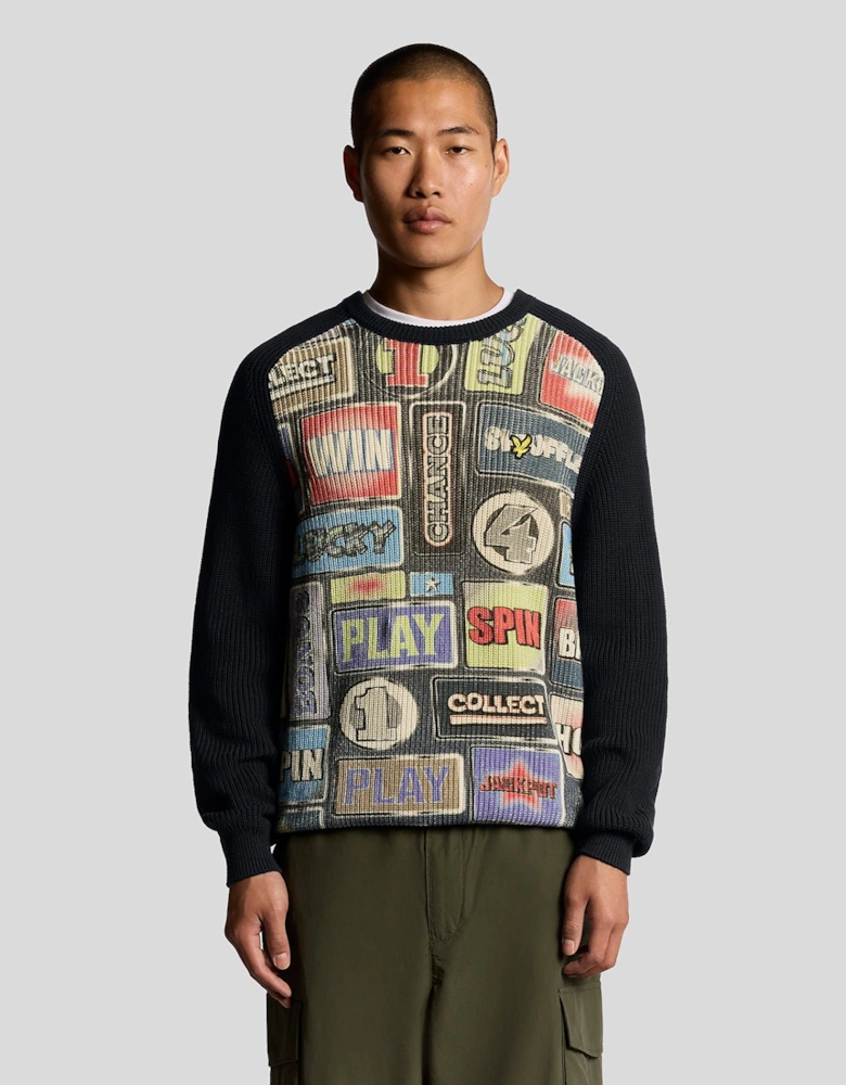 Fruit Machine Graphic Jumper